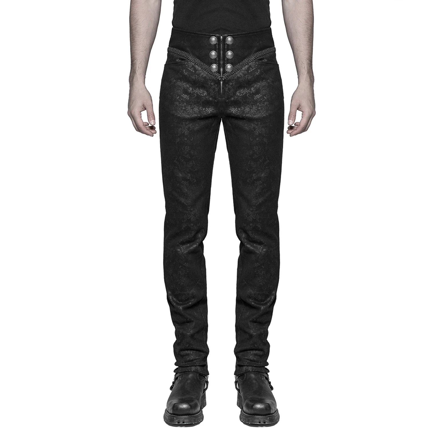 Pantalon Gothique Victorien 'Florian' Noir 10 Pantalon Gothique Victorien 'Florian' Noir – Image 8