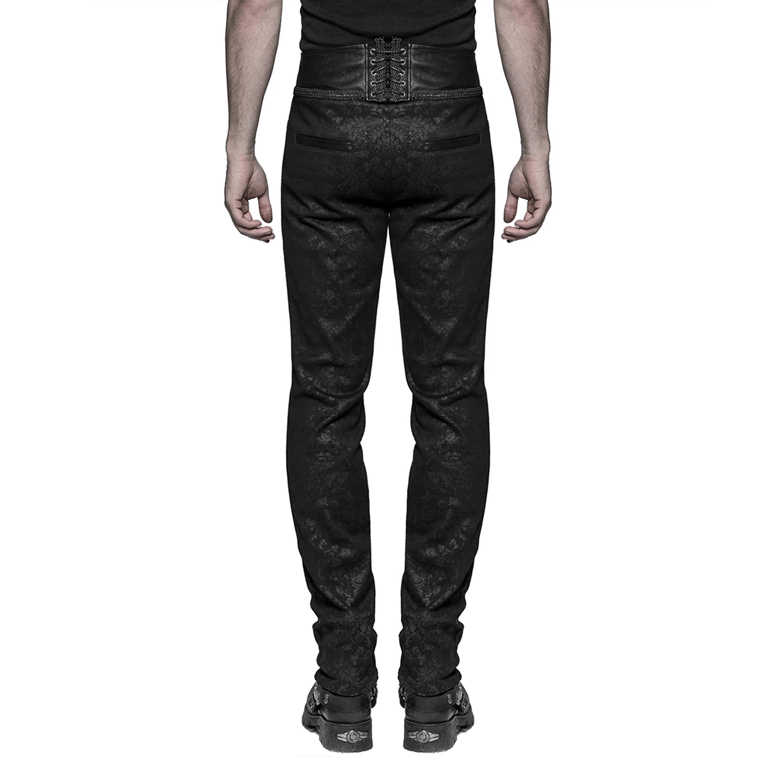 Pantalon Gothique Victorien 'Florian' Noir 11 Pantalon Gothique Victorien 'Florian' Noir – Image 9