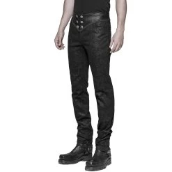 Pantalon Gothique Victorien 'Florian' Noir 28 Pantalon Gothique Victorien 'Florian' Noir -Magasin De Mode pantalon gothique victorien florian noir 9