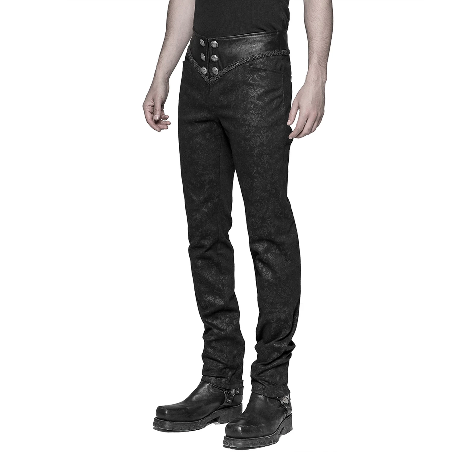 Pantalon Gothique Victorien 'Florian' Noir 12 Pantalon Gothique Victorien 'Florian' Noir – Image 10
