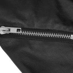 Pantalon 'Haboolm' En Jean Et Simili Cuir Noirs 34 Pantalon 'Haboolm' En Jean Et Simili Cuir Noirs -Magasin De Mode pantalon haboolm en jean et simili cuir noirs 14