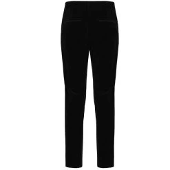 Pantalon 'Hamlet' En Velours Noir -Magasin De Mode pantalon hamlet en velours noir 10
