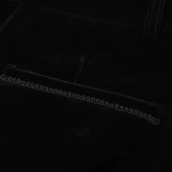 Pantalon 'Hamlet' En Velours Noir -Magasin De Mode pantalon hamlet en velours noir 14