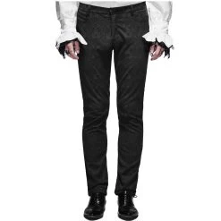 Pantalon 'Ishmael' En Jacquard Noir 10 Pantalon 'Ishmael' En Jacquard Noir -Magasin De Mode pantalon ishmael en jacquard noir 2