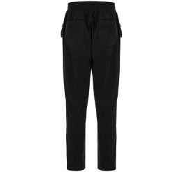 Pantalon 'Lycidas' En Velours Noir -Magasin De Mode pantalon lycidas en velours noir 10