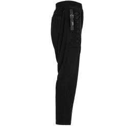 Pantalon 'Lycidas' En Velours Noir -Magasin De Mode pantalon lycidas en velours noir 11