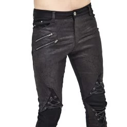 Pantalon 'New Order' Noir -Magasin De Mode pantalon new order noir 11