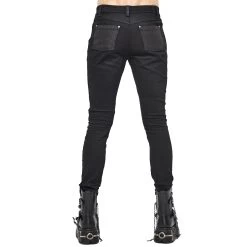 Pantalon 'New Order' Noir -Magasin De Mode pantalon new order noir 6