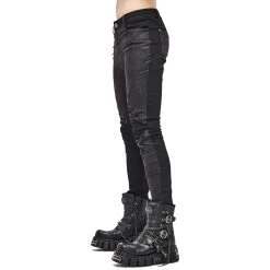 Pantalon 'New Order' Noir -Magasin De Mode pantalon new order noir 7