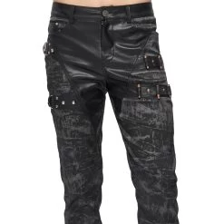 Pantalon 'Painted Titan' Noir 33 Pantalon 'Painted Titan' Noir -Magasin De Mode pantalon painted titan noir 11