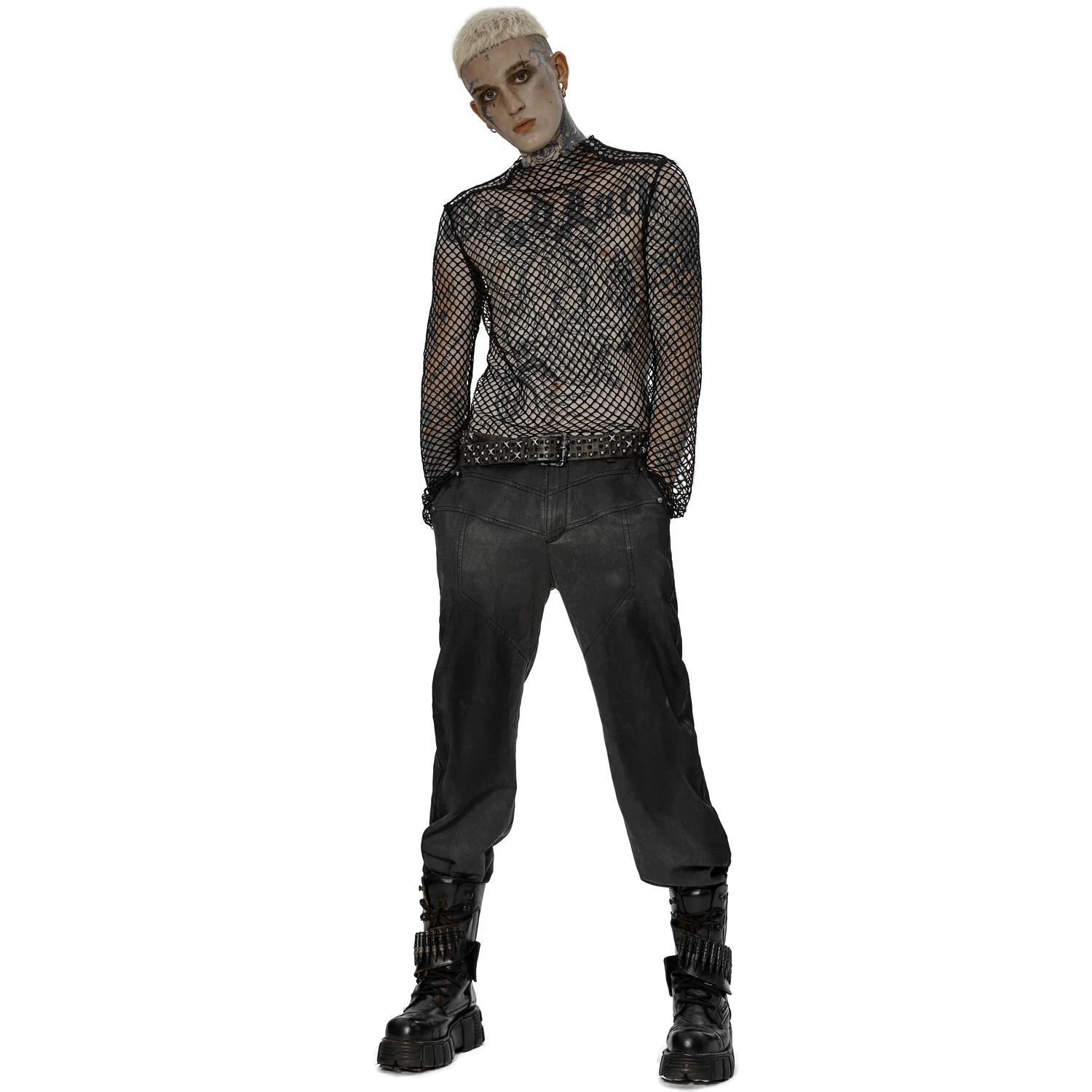 Pantalon Post Apocalyptique 'Dyrk' Gris 4 Pantalon Post Apocalyptique 'Dyrk' Gris – Image 2
