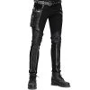 Pantalon Pour Hommes 'Dark Punk' Noir -Magasin De Mode pantalon pour hommes dark punk noir