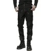 Pantalon 'Punk Broken Hole Net' Noir 2 Pantalon 'Punk Broken Hole Net' Noir -Magasin De Mode pantalon punk broken hole net noir