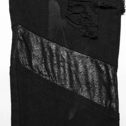 Pantalon 'Punk Broken Hole Net' Noir 34 Pantalon 'Punk Broken Hole Net' Noir -Magasin De Mode pantalon punk broken hole net noir 15