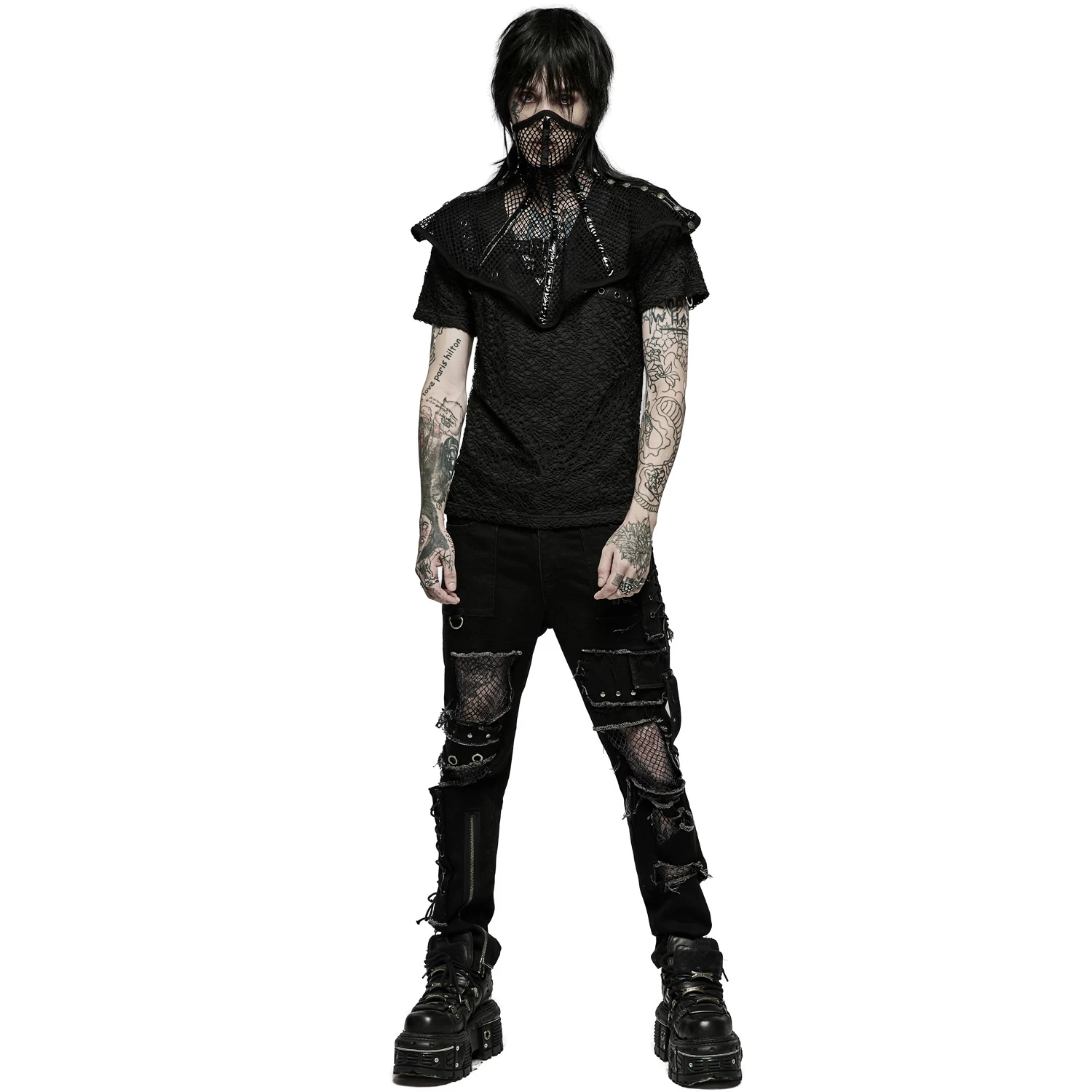 Pantalon 'Punk Decadent' Noir 4 Pantalon 'Punk Decadent' Noir – Image 2