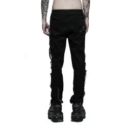Pantalon 'Punk Decadent' Noir 26 Pantalon 'Punk Decadent' Noir -Magasin De Mode pantalon punk decadent noir 6
