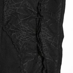 Pantalon 'Punk Spider Mesh' Noir 28 Pantalon 'Punk Spider Mesh' Noir -Magasin De Mode pantalon punk spider mesh noir 12