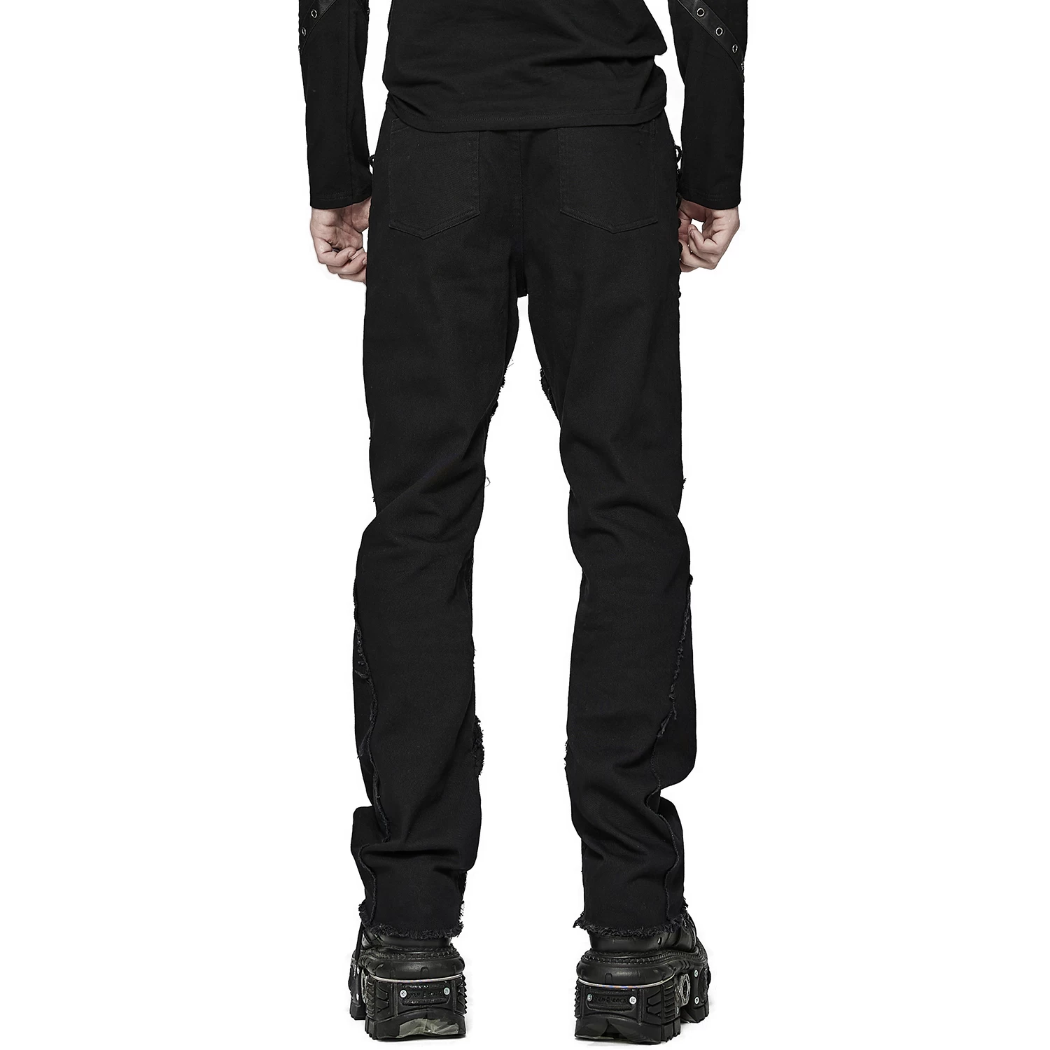 Pantalon 'Punk Spider Mesh' Noir 8 Pantalon 'Punk Spider Mesh' Noir â Image 6