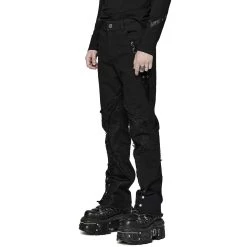 Pantalon 'Punk Spider Mesh' Noir 22 Pantalon 'Punk Spider Mesh' Noir -Magasin De Mode pantalon punk spider mesh noir 6