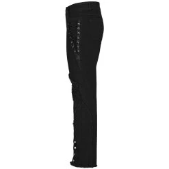 Pantalon 'Punk Spider Mesh' Noir 25 Pantalon 'Punk Spider Mesh' Noir -Magasin De Mode pantalon punk spider mesh noir 9