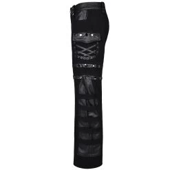 Pantalon 'Punk Stylish' Noir -Magasin De Mode pantalon punk stylish noir 13