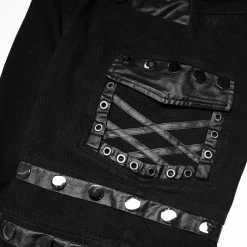 Pantalon 'Punk Stylish' Noir 38 Pantalon 'Punk Stylish' Noir -Magasin De Mode pantalon punk stylish noir 16