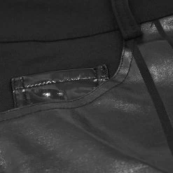 Pantalon Skinny 'Robot Armor' Noir Pour Hommes -Magasin De Mode pantalon skinny robot armor noir pour hommes 14