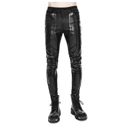 Pantalon Skinny 'Robot Armor' Noir Pour Hommes