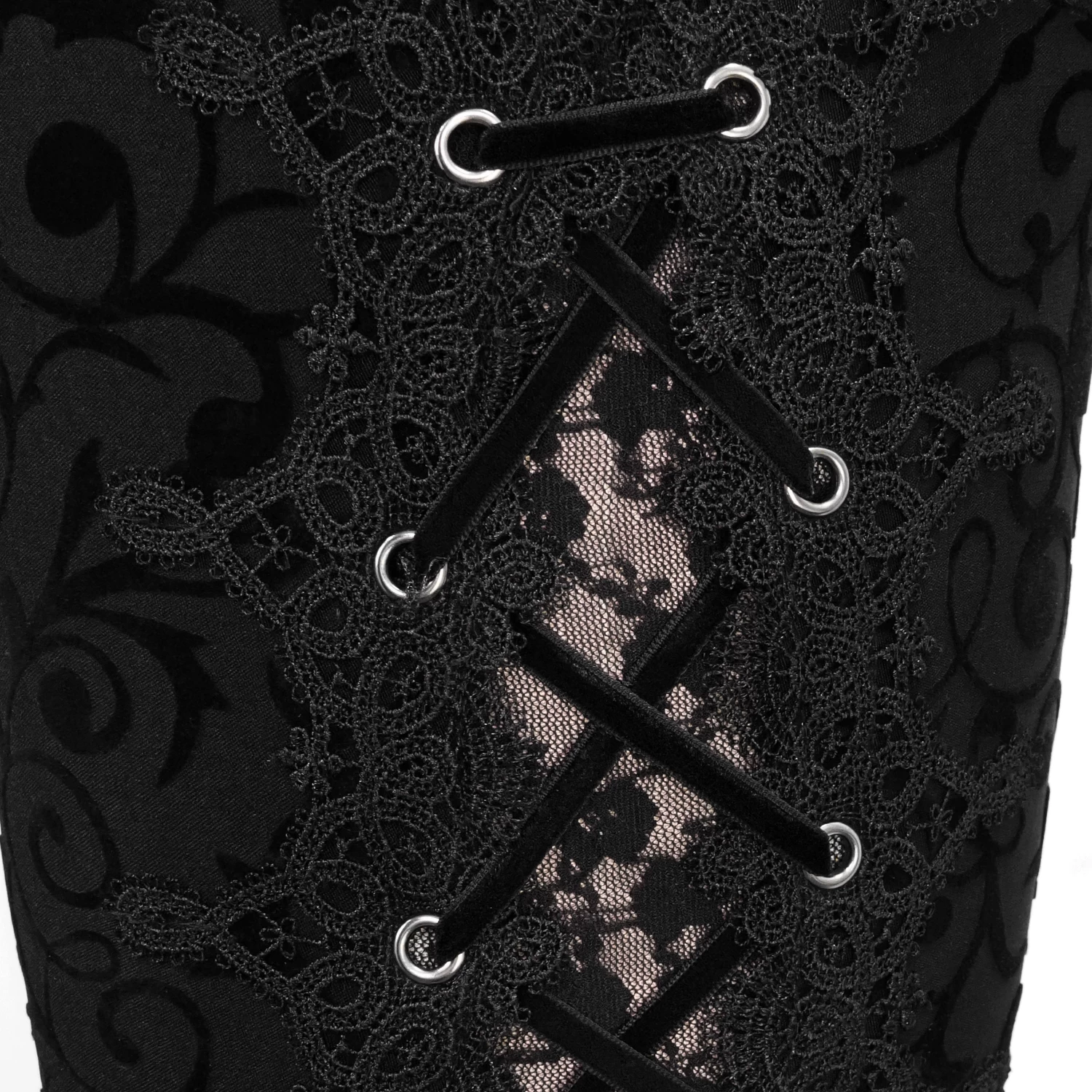 Pantalon 'Slim Lace' Noir 18 Pantalon 'Slim Lace' Noir – Image 16