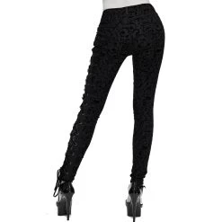 Pantalon 'Slim Lace' Noir 23 Pantalon 'Slim Lace' Noir -Magasin De Mode pantalon slim lace noir 4