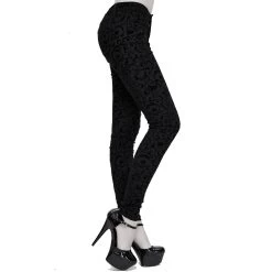 Pantalon 'Slim Lace' Noir 25 Pantalon 'Slim Lace' Noir -Magasin De Mode pantalon slim lace noir 6