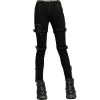 Pantalon Taille Basse 'Katell' Noir 2 Pantalon Taille Basse 'Katell' Noir -Magasin De Mode pantalon taille basse katell noir
