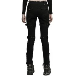 Pantalon Taille Basse 'Katell' Noir 24 Pantalon Taille Basse 'Katell' Noir -Magasin De Mode pantalon taille basse katell noir 6