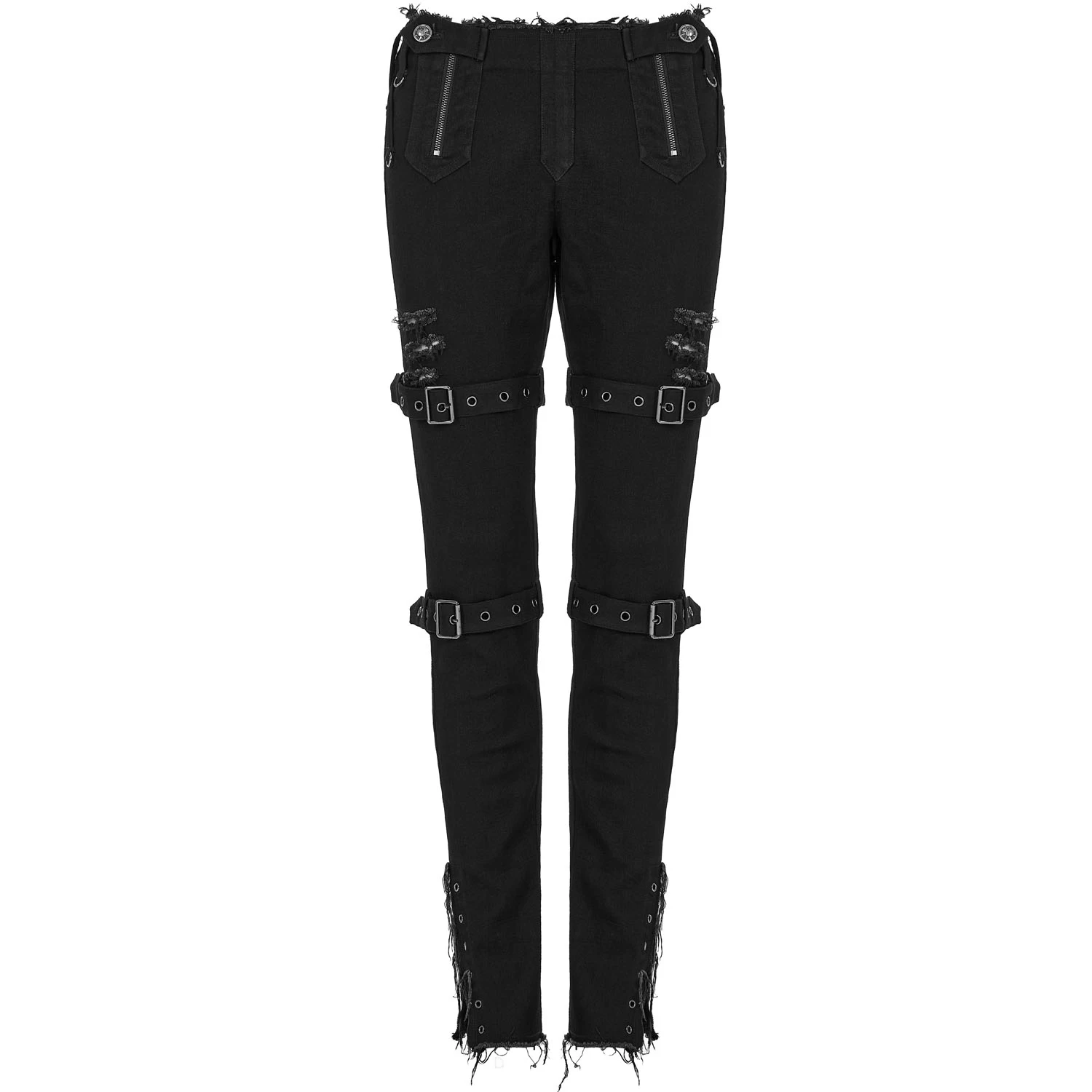 Pantalon Taille Basse 'Katell' Noir 12 Pantalon Taille Basse 'Katell' Noir – Image 10