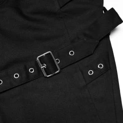 Pantalon Taille Mi Haute 'Lamia' Avec Sur-jupe Noir -Magasin De Mode pantalon taille mi haute lamia avec sur jupe noir 12