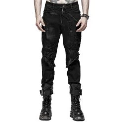 Pantalon 'The Dark Tower' Noir 27 Pantalon 'The Dark Tower' Noir -Magasin De Mode pantalon the dark tower noir 5