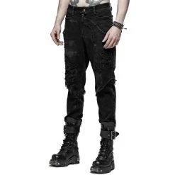 Pantalon 'The Dark Tower' Noir 30 Pantalon 'The Dark Tower' Noir -Magasin De Mode pantalon the dark tower noir 8