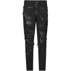 Pantalon 'The Dark Tower' Noir 31 Pantalon 'The Dark Tower' Noir -Magasin De Mode pantalon the dark tower noir 9