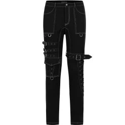 Pantalon 'Tierney' Noir Et Blanc -Magasin De Mode pantalon tierney noir et blanc 14