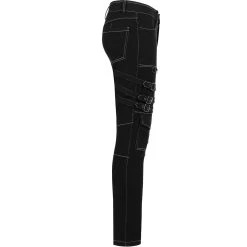 Pantalon 'Tierney' Noir Et Blanc -Magasin De Mode pantalon tierney noir et blanc 16