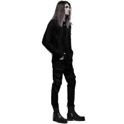 Pantalon 'Tierney' Noir Et Blanc -Magasin De Mode pantalon tierney noir et blanc 4