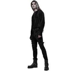 Pantalon 'Tierney' Noir Et Blanc -Magasin De Mode pantalon tierney noir et blanc 6