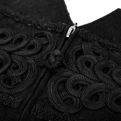 Pantalon 'Torero' En Brocart Noir -Magasin De Mode pantalon torero en brocart noir 10