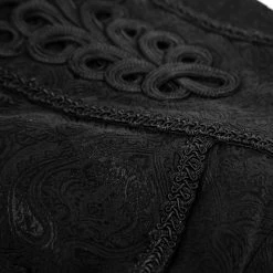 Pantalon 'Torero' En Brocart Noir -Magasin De Mode pantalon torero en brocart noir 13