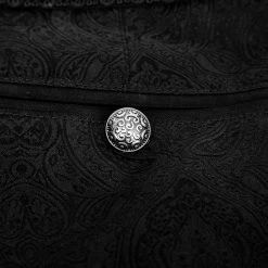 Pantalon 'Torero' En Brocart Noir -Magasin De Mode pantalon torero en brocart noir 16