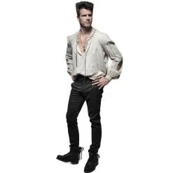 Pantalon 'Torero' En Brocart Noir -Magasin De Mode pantalon torero en brocart noir 2
