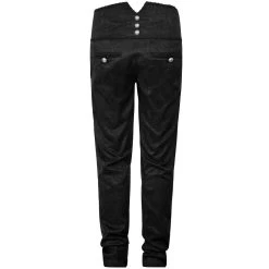 Pantalon 'Torero' En Brocart Noir -Magasin De Mode pantalon torero en brocart noir 8
