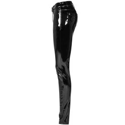 Pantalon 'Toxica' En Vinyle Noir -Magasin De Mode pantalon toxica en vinyle noir 18