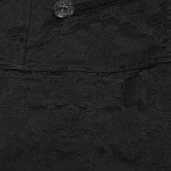 Pantalon 'Vampyr' En Brocart Noir 38 Pantalon 'Vampyr' En Brocart Noir -Magasin De Mode pantalon vampyr en brocart noir 16