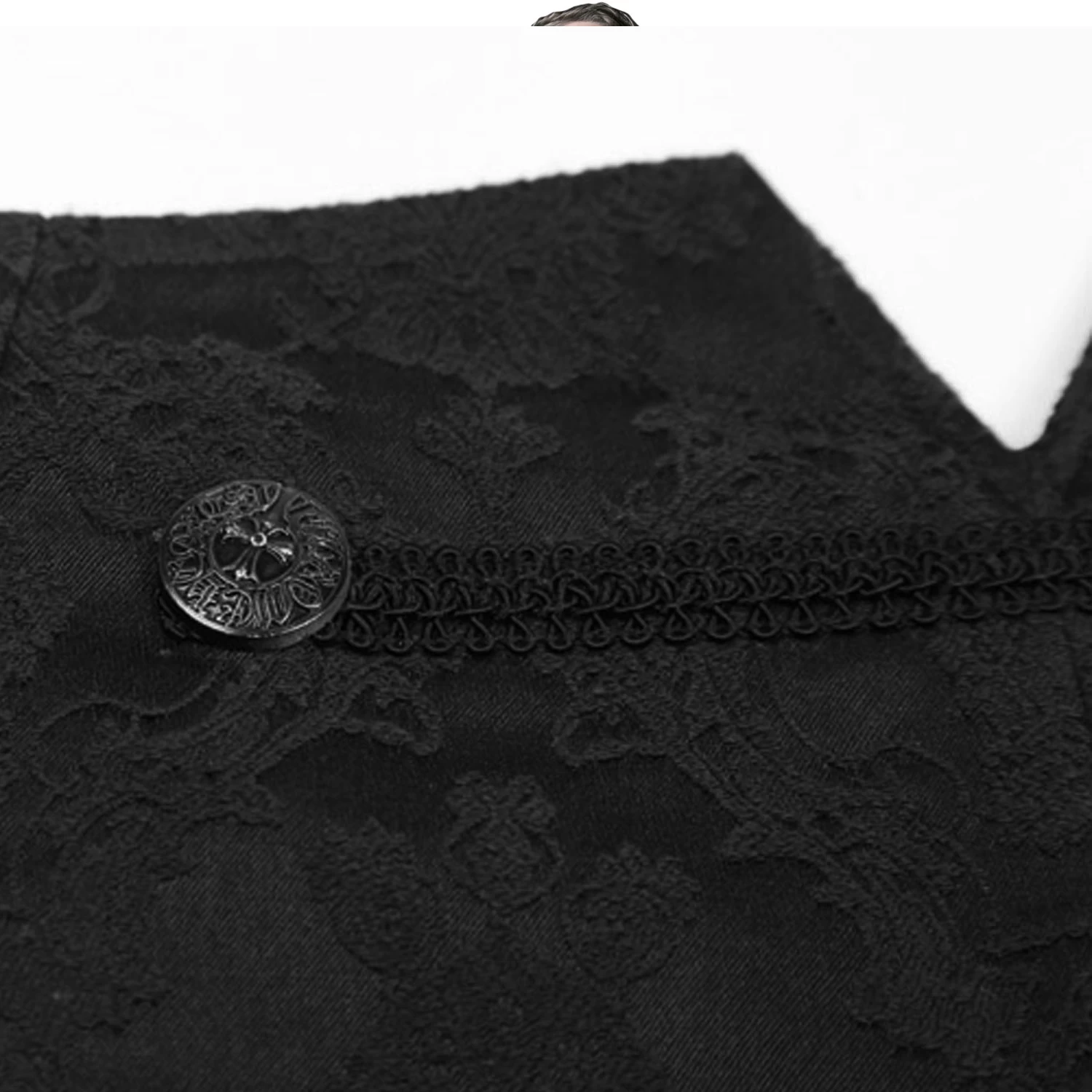 Pantalon 'Vampyr' En Brocart Noir 20 Pantalon 'Vampyr' En Brocart Noir – Image 18